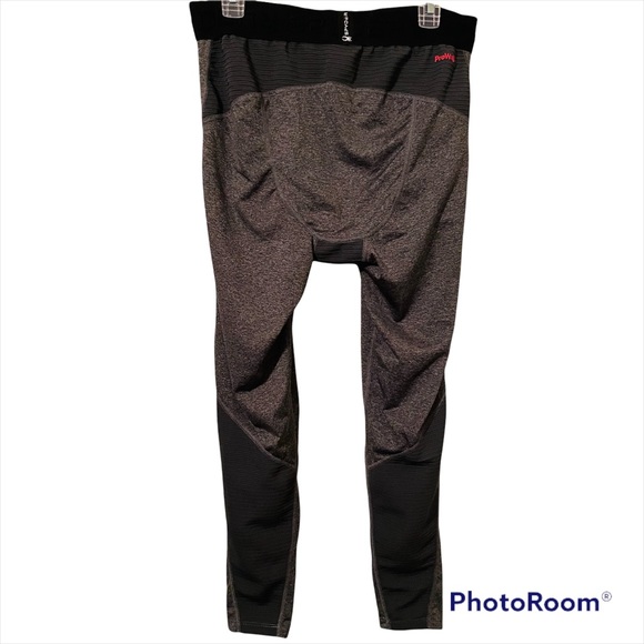 Spyder Mens Baselayer Active ProWeb Charcoal Gray Stretch Pants Tights Size L - Picture 2 of 8